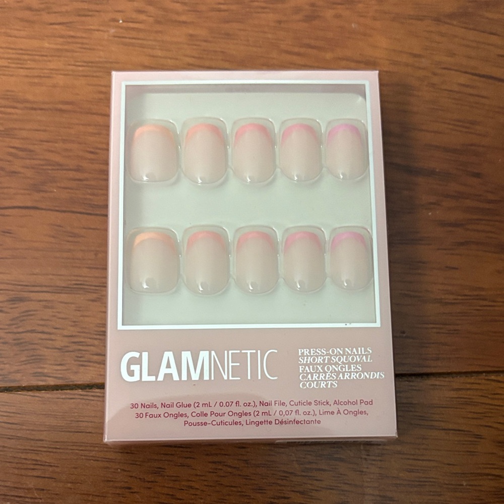 Glamnetic Pink Press-On Nails